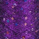 Пряжа з паєтками YarnArt Paillettes 50г фіолетова (№8009) - зображення 2