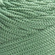 Шнур YarnArt Macrame XL поліефірний для макраме 3мм 250гр 130м блідо-зелений (№173) - изображение 2