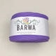 Пряжа стрічкова Barwa трикотажна плоска для в'язання макраме Лаванда - изображение 1