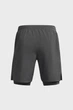 Чоловічі сірі шорти UA LAUNCH 7'' 2-IN-1 SHORTS Under Armour XL 1382641-025 - изображение 6