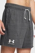 Чоловічі темно-сірі шорти UA Rival Terry 6in Short Under Armour S 1382427-025 - изображение 4