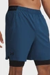 Чоловічі темно-сині шорти UA Vanish Woven 2in1 Sts Under Armour LG 1373764-498 - зображення 4