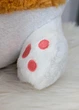 Большая мягкая игрушка кот акула 100 см плюшевая обнимашка для детей для сна рыжий (9161/100) - изображение 5