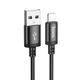Кабель USB Hoco X89 Lightning 2.4A 2m Black - зображення 1