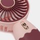 Вентилятор аккумуляторный TOPA портативный ручной ZB088A Mini Fan Розовый - изображение 4