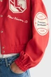 Жіночий червоний бомбер CROPPED VARSITY Gant L 4700308 - изображение 6