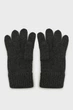 Жіночі темно-сірі вовняні рукавички WOOL KNITTED GLOVES Gant OS 4930017 - изображение 2