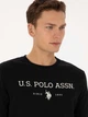 Свитшот мужской U.S. Polo Assn G081SZ082-000-2303161(Siyah) XL Черный (8683859425280) - зображення 3