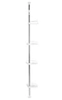 Угловая полка для ванной Multi Corner Shelf 4 яруса металлическая - изображение 2