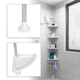 Угловая полка для ванной Multi Corner Shelf 4 яруса металлическая - изображение 4