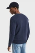 Чоловічий темно-синій вовняний джемпер SUPERFINE LAMBSWOOL C-NECK Gant L 87211 - изображение 3
