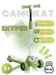 Самокат трёхколёсный Skyper YT-1601-28 колёса PU 125×40 мм со светом, музыка и подсветка платформы, складной руль - изображение 1
