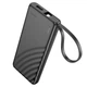 Повербанк портативний акумулятор Power bank HOCO J129 Nature (Lightning) 5000 mAh Black - зображення 1