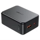 Повербанк Acefast M28 fast charging power bank with cable 10000mAh, 1USB/2Type-C, 22.5W/3A, PD/QC, black - зображення 2