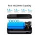 Повербанк BASEUS Qpow Pro Digital Display Fast Charge Power Bank (With Lightning Cable) 10000mAh, USB/Type-C/Lightning, 20W/5A, PD/QC, black - зображення 5