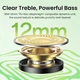 Навушники TWS UGREEN HiTune T3C Earbuds (WS207) Білі - изображение 6