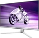 Монитор TFT 27" Philips 27M2N8500, QD-OLED, QHD, 360Hz, 0,3ms, 2xHDMI, DP, USB-hub, HAS, Pivot, колонки, біл - изображение 3