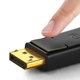 Кабель DisplayPort M-M V1.2 Cable 4K@60Hz; 2K@144Hz 5m DP102 чорний UGREEN - зображення 3