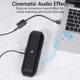 Звукова карта USB AUX jack, 2*TRRS (Mic+Ear) 1м Vention чорна - зображення 5