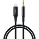 Кабель AUX Lightning - TRS Audio 3.5мм M/M 1м Choetech - изображение 1
