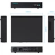 Джерело безперебійного живлення Marsriva DC UPS KP9 Pro 12xDC+PoE24VGigabit1A+USB, 14V/16V/19V/24V/48V/53V 240VAC 100W 24000mAh - изображение 3