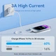 Кабель USB 2.0 Type-C M-Lightning M, 1.0 м, PD 27W, PVC, голубий Vention - изображение 4
