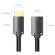 Кабель HDMI M-F (підовжувач), 2.0 м, V2.0, 4K 60Hz PVC Vention - зображення 4