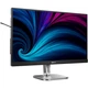 TFT 27" Philips 27B2U4601, QHD IPS,120Hz, HDMI,DP,USB-hub,USB-C, RJ45, HAS, Pivot, кол.,темно-сірий - изображение 2
