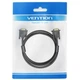 Кабель VGA 15M-15M, 1.0 м, з ферритами, чорний Vention - зображення 3