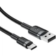 Кабель USB 2.0 AM-Type-C M, 1.2 м, 60W aluminum alloy Чорний, C22-04 Acefast - изображение 2