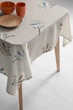Скатертина Lotus Home 120107966 140*240 см Бавовна Бежевий - изображение 1