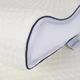 Подушка Lotus Home 120107702 40х60 см Віскоза + поліестер Білий - изображение 5