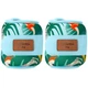 Утяжелители для рук и ног Spokey HOME JUNGLE 2x1 kg. Бирюзовый - изображение 2