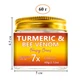 Омолаживающий крем для лица FIRMOYO с куркумой и пчелиным ядом "Turmeric & Bee Venom" 60 г - изображение 2