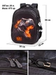 Ортопедический школьный рюкзак для мальчика с Динозавром School Standard 38х30х18 см для первокласника (150-51) - изображение 3