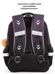 Школьный рюкзак с ортопедической спинкой для девочки School Standard 38х30х18 см с Тигром для младших классов (150-49) - изображение 5