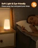 Сенсорная ночная лампа RGB 13 цветов с пультом, беспроводной LED светильник USB аккумуляторный, прикроватная лампа с таймером уценка - изображение 6