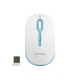Миша MeeTion Wireless Mouse 2.4 G MT-R547 white-blue - зображення 1