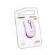 Миша MeeTion Wireless Mouse 2.4 G MT-R547 white-red - изображение 1