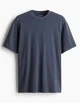Футболка H&M М0139265 (12488211) колір синій M - зображення 3