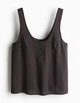 Майка H&M Ж1125544 (12028129) колір сірий (Ж1125544 - 222689) - изображение 1