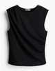 Блуза H&M Ж1125665 (12255169) колір чорний (Ж1125665 - 222794) - изображение 1
