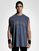 Майка H&M М0139339 (12451381) колір синій (М0139339 - 223290) - изображение 1