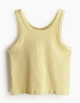 Топ H&M Ж1125278 (12221239) колір жовтий (Ж1125278 - 222185) - изображение 1