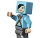 Конструктор Minecraft дитячій 222 деталі з героями Остання битва з Драконом Краю розвиваючий блочний для дітей у стилі Майнкрафт сумісний з іншими конструкторами - зображення 3