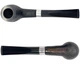 Люлька Anton Billiard Briar Sandblast Pipe 9mm Midnight - изображение 3