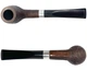 Люлька Anton Billiard Briar Sandblast Pipe 9mm Cognac - изображение 3