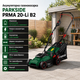 Аккумуляторная газонокосилка PARKSIDE PRMA 20-Li B2 20 В ширина 32,5 см - изображение 1