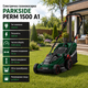Электрическая газонокосилка PARKSIDE PERM 1500 A1 1500 Вт ширина 36 см - изображение 1