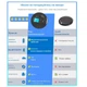 Портативний CD-плеєр CD-35 з Bluetooth 5.1, FM-трансмітером та динаміками – перезаряджуваний, з LCD-дисплеєм чорний - зображення 6